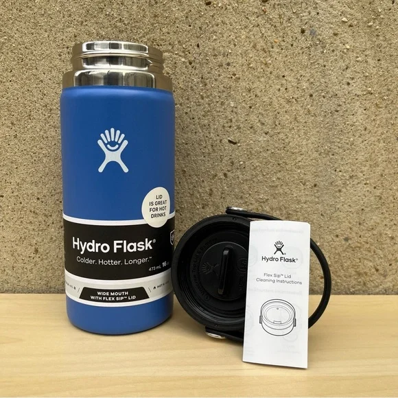 Hydro Flask Wide Mouth with Flex Sip Lid - 16 oz - Picture 3 of 6